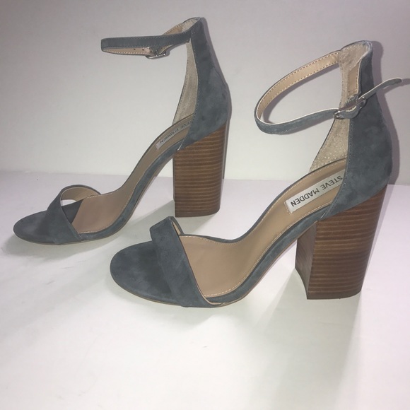 Steve Madden Frame Ankle Strap Block Heel Sandal size 8.5 - Picture 4 of 8